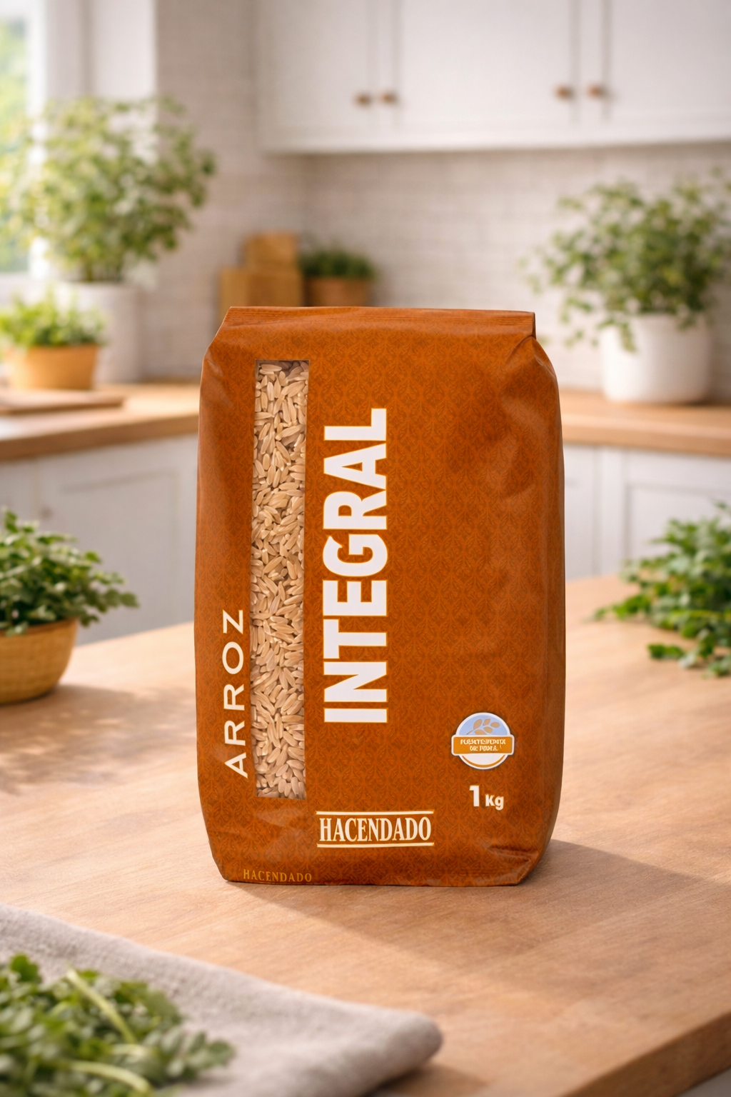 long brown rice - 1kg 